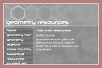 Take me to Geometry Resources