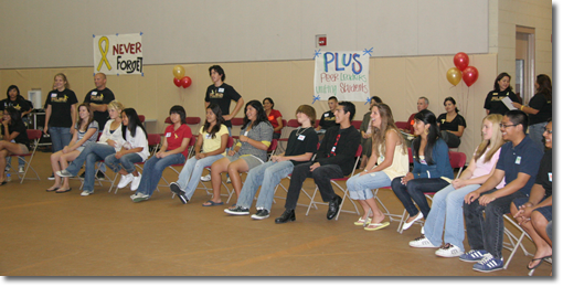 Students in 9.11 forum