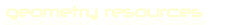geometry resources